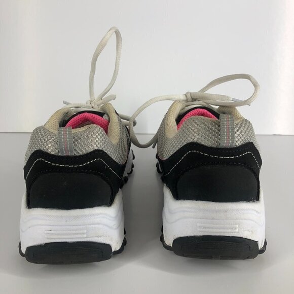 CHAMPION Black Pink White Running Athletic Shoes Sneakers Sz 9W - Picture 3 of 14